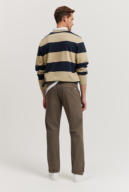 Australian Cotton Standard Fit Stretch Chino