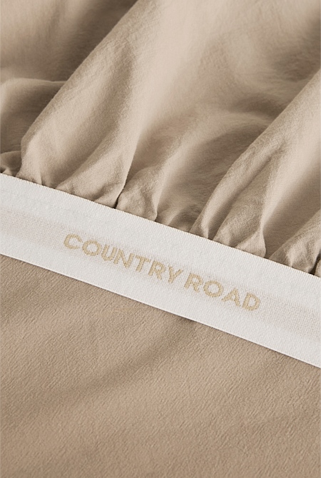 Brae Australian Cotton Queen Fitted Sheet