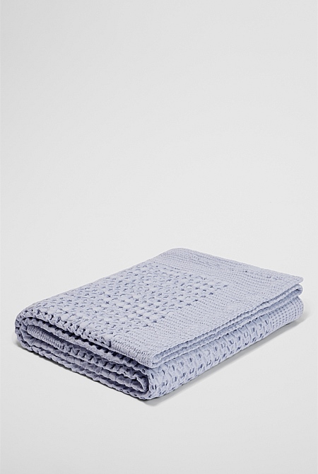 Eden Waffle Throw