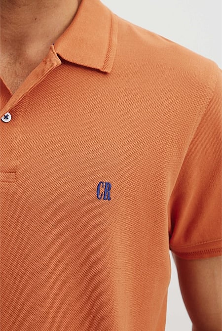 Verified Australian Cotton Pique Polo