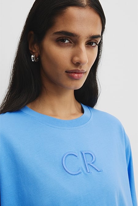 Australian Cotton CR Logo T-Shirt