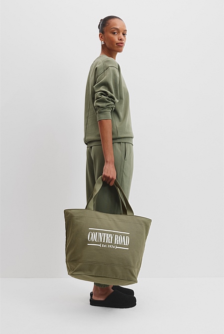 Australian Cotton Printed Heritage Shopper