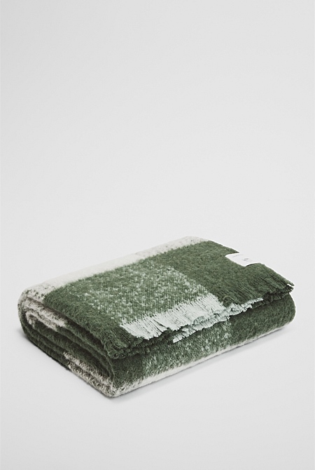 Australian Made CR x Waverley Mills Heath Throw