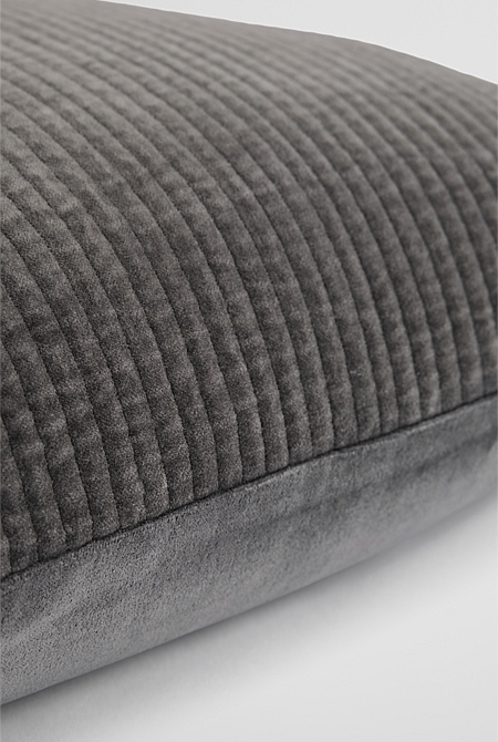 Marlon Organically Grown Cotton Velvet 55x55 Cushion