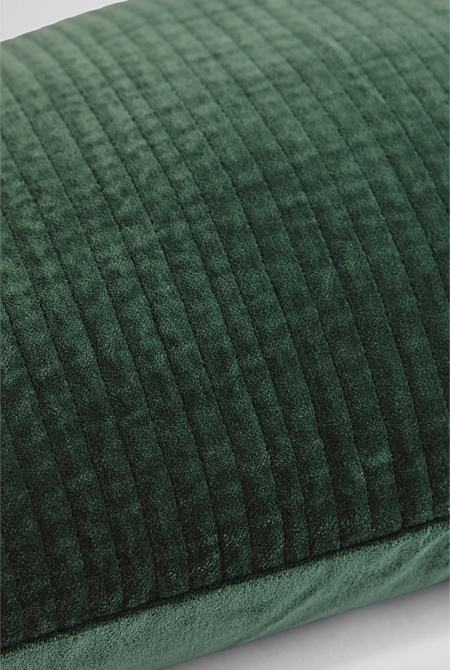 Marlon Organically Grown Cotton Velvet 40x60 Cushion
