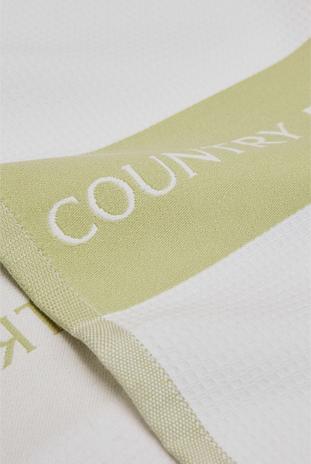 CR Logo Verified Australian Cotton Tea Towel