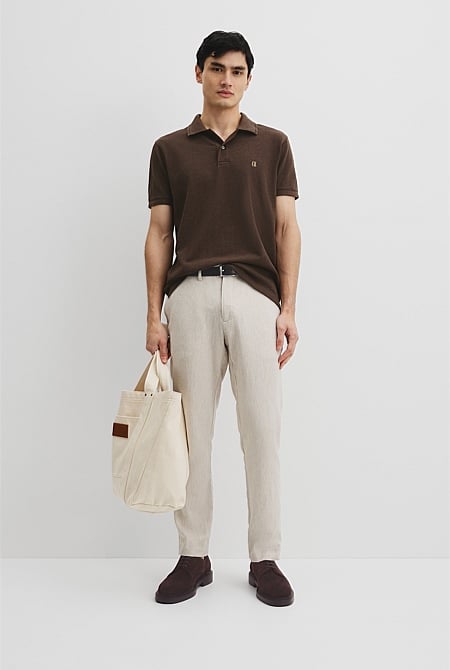 Verified Australian Cotton Pique Polo