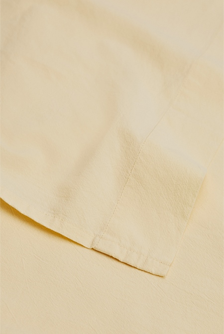 Brae Australian Cotton Queen Flat Sheet