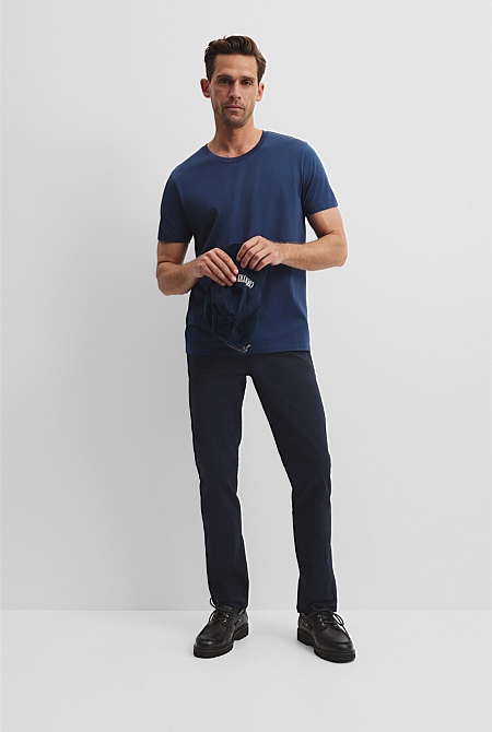 Pima Cotton Crew T-Shirt
