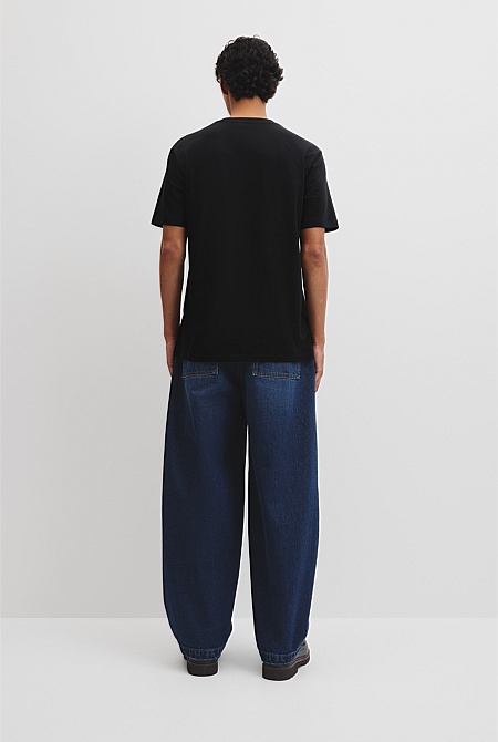 Short Sleeve Australian Cotton Country Road Modern Logo T-Shirt