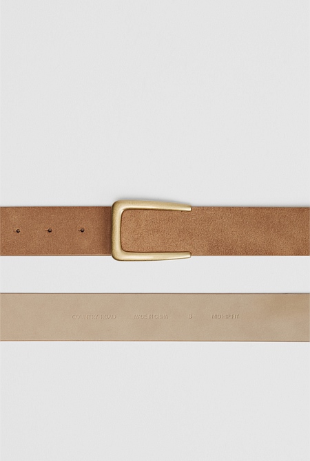 Leather Mid Belt