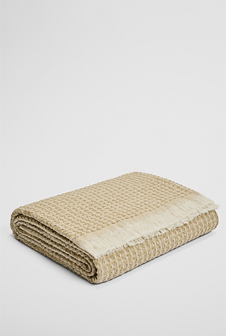 Chryssie Waffle Throw Chryssie Waffle Throw