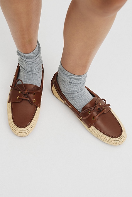 Grace Raffia Loafer Grace Raffia Loafer