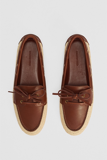 Grace Raffia Loafer