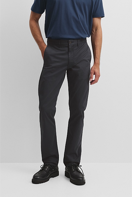 Australian Cotton Standard Fit Stretch Chino