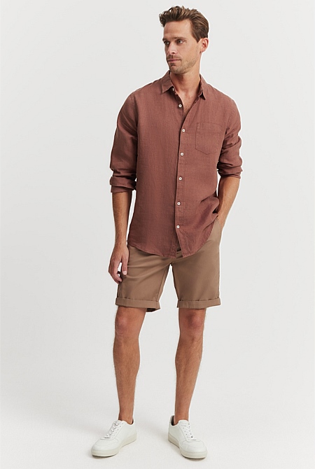 Australian Cotton Stretch Chino Short