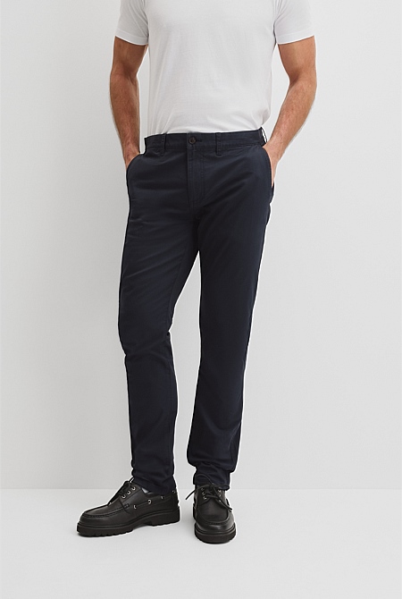 Australian Cotton Slim Fit Stretch Chino