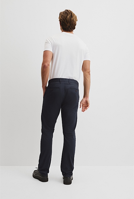 Australian Cotton Slim Fit Stretch Chino