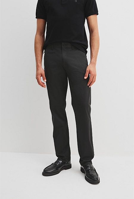 Verified Australian Cotton Standard Fit Stretch Chino