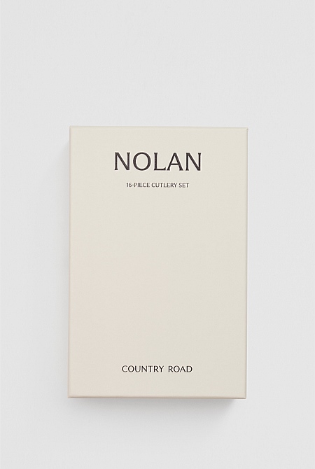 Nolan Soft Gold 16 Piece Cutlery Set