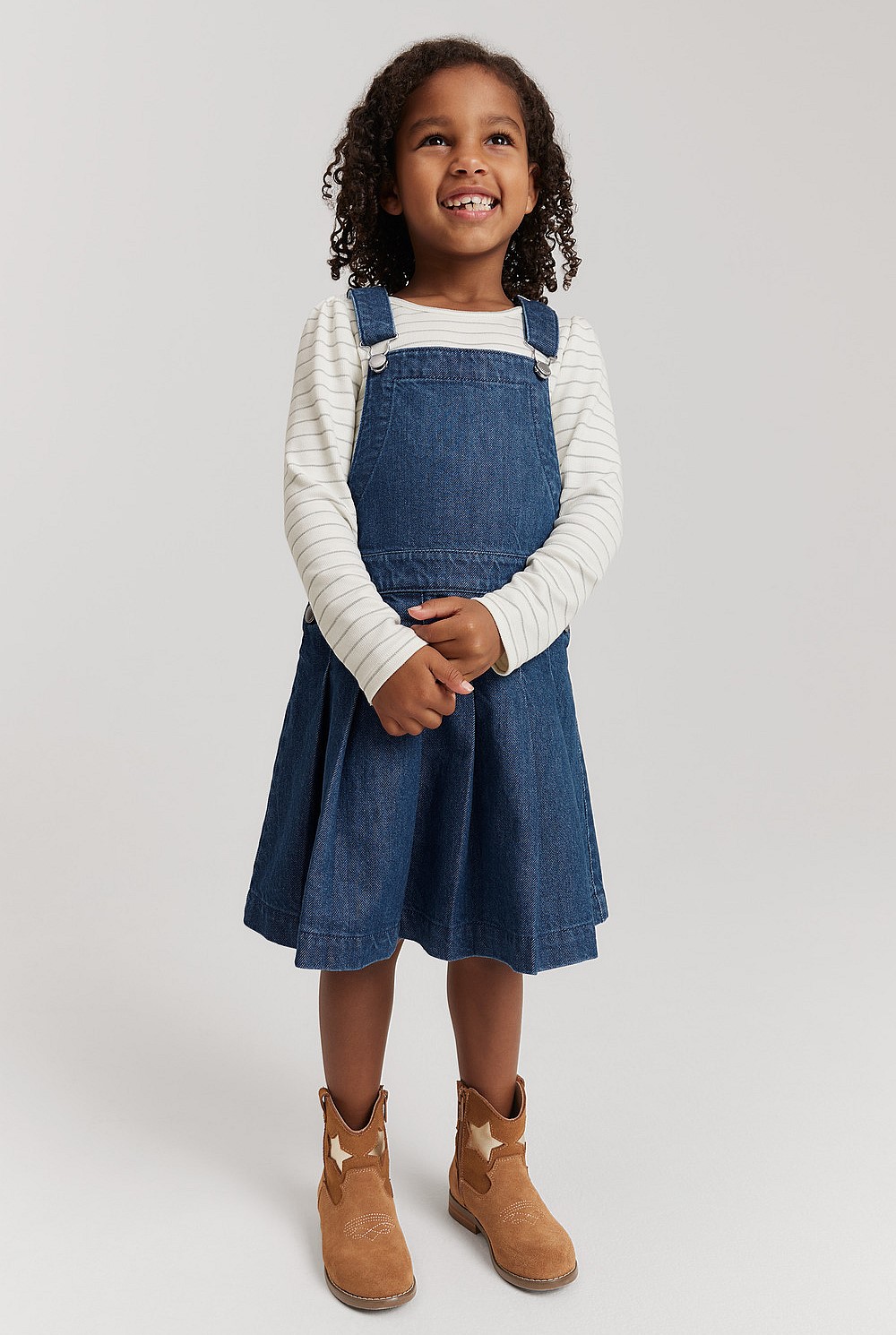 country road denim pinafore dress Country Road Denim Button Pinafore