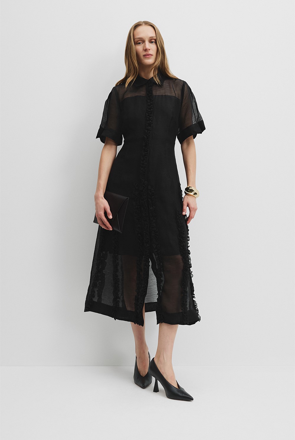 country road black lace dress country road : lace A-line black dress size: 6.8.10 new $279 XXS.XS.S