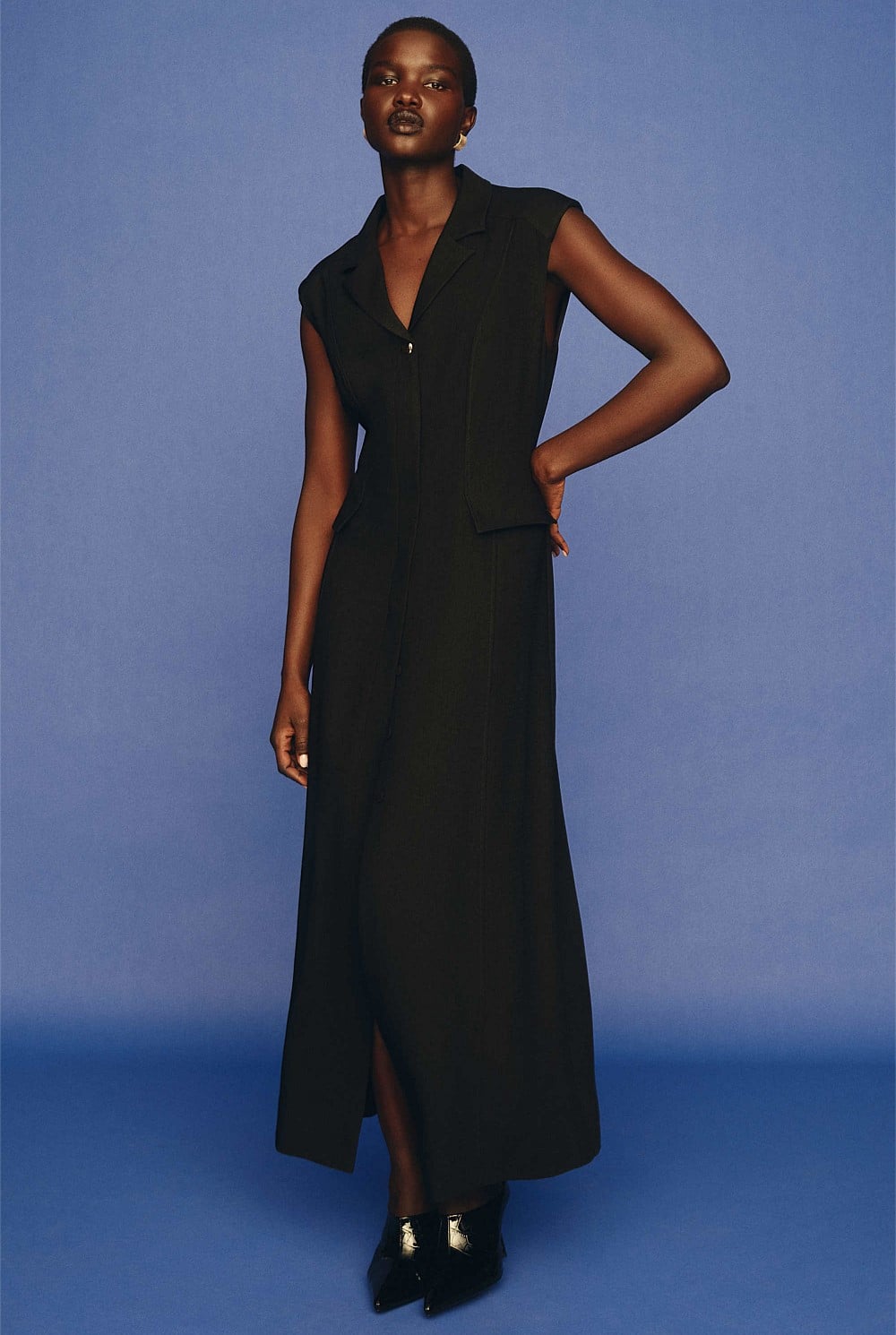 country black dress 258 Town and Country Dress