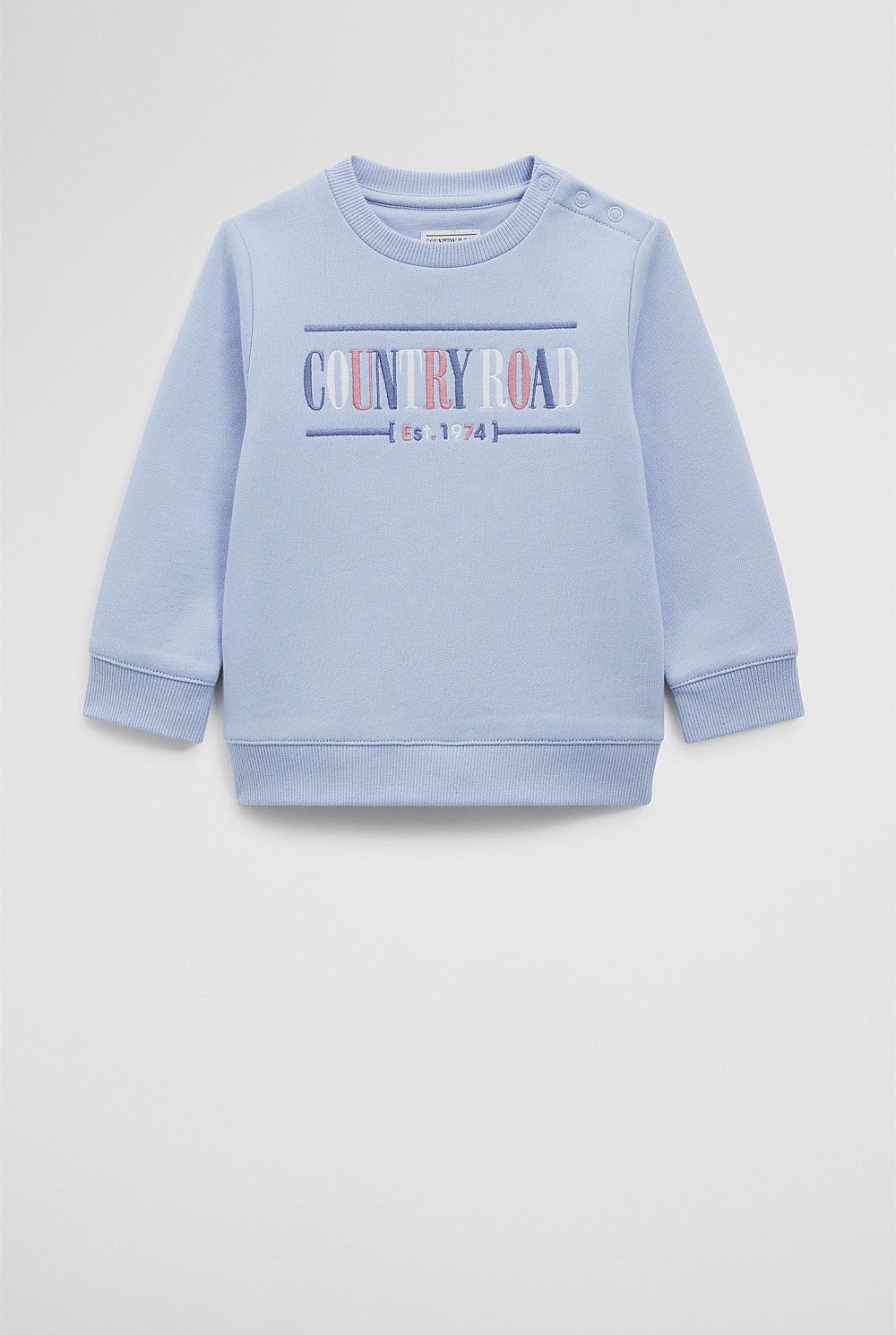 Crew Neck Blue Country Road Jumper Country Road Heritage Sweat