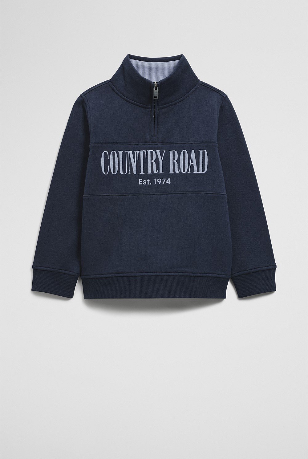 Verified Australian Cotton Heritage Half Zip Sweat