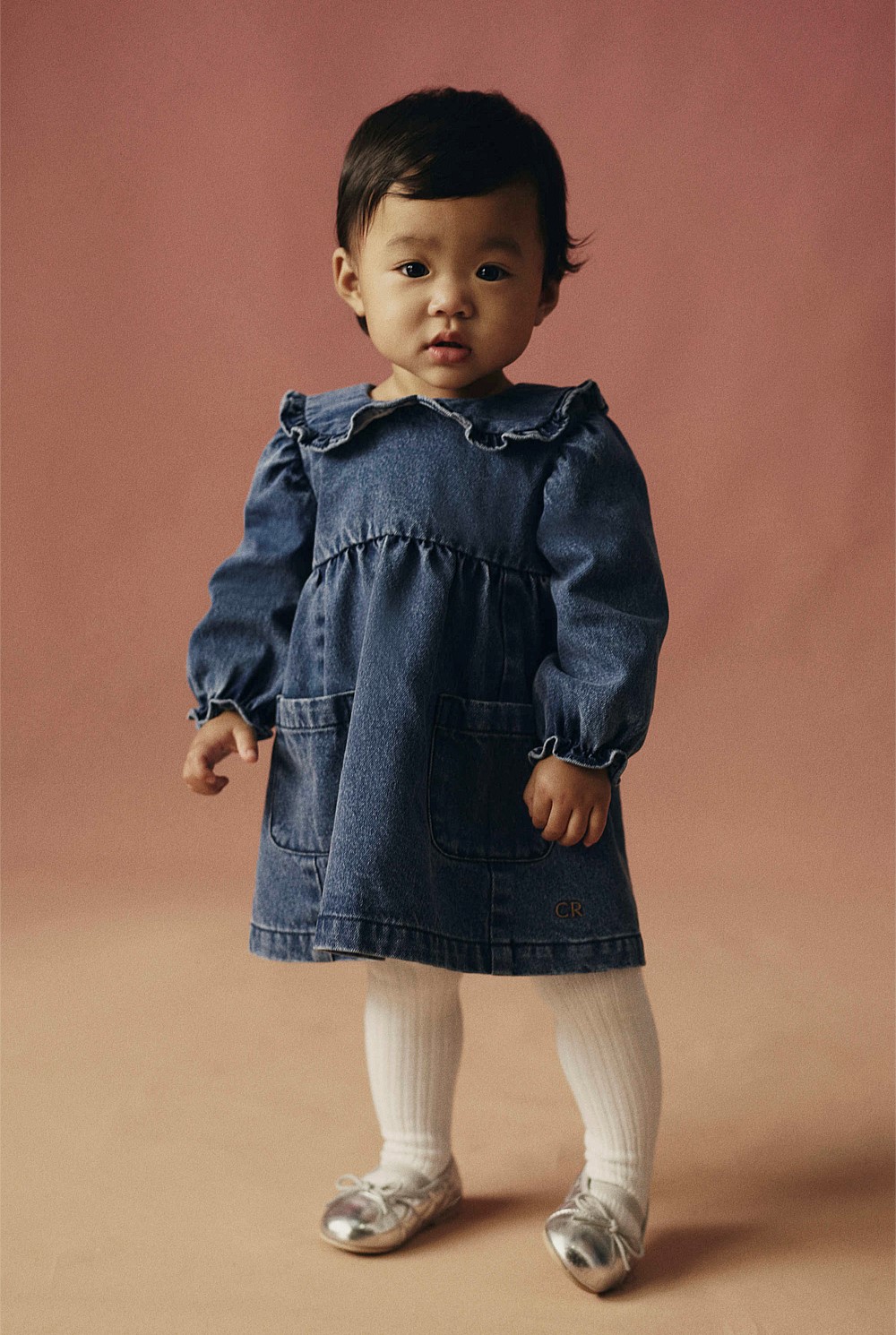 country road denim shirt dress Wrangler Western Denim Shirt Dress