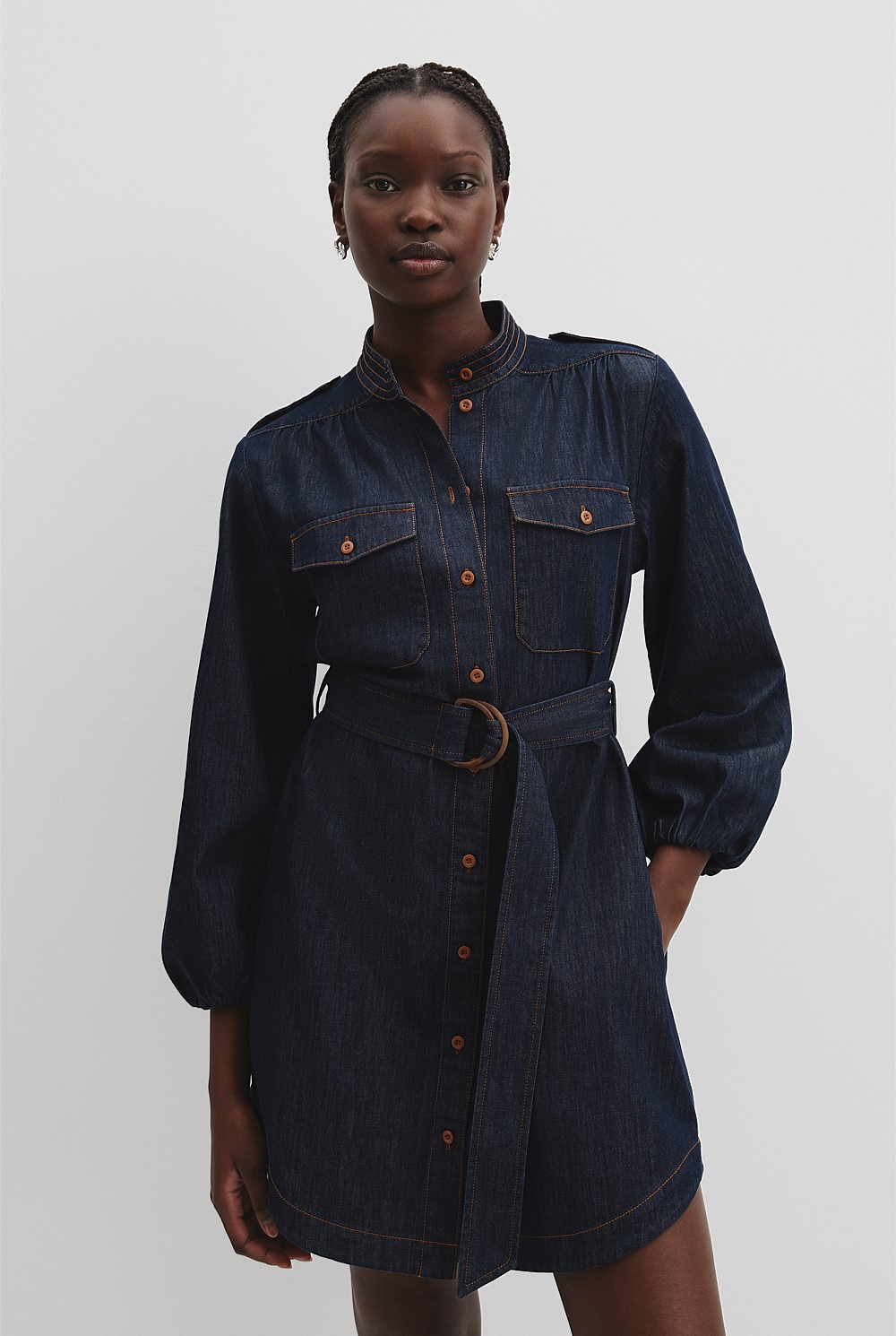 country road denim shirt dress Denim Shirt Dress by Country Road Online | THE ICONIC