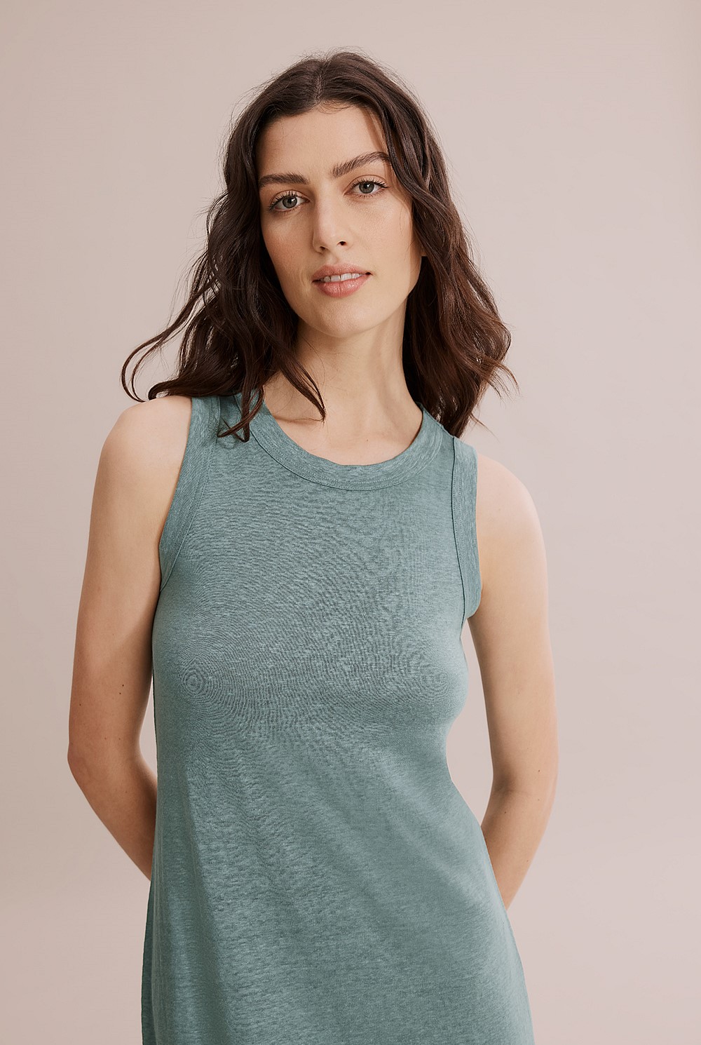 country road linen tank dress Country Road Linen Tank Dress
