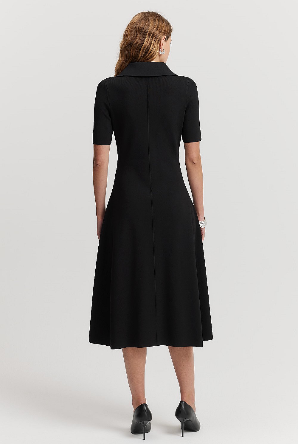 country road compact knit dress Sky Compact Knit Sculptural Dress - Dresses
