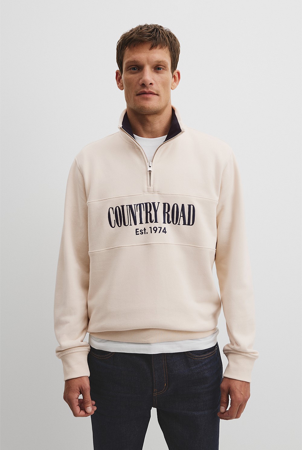 Sweater Country Road Heritage Sweat Ecru Country Road Heritage