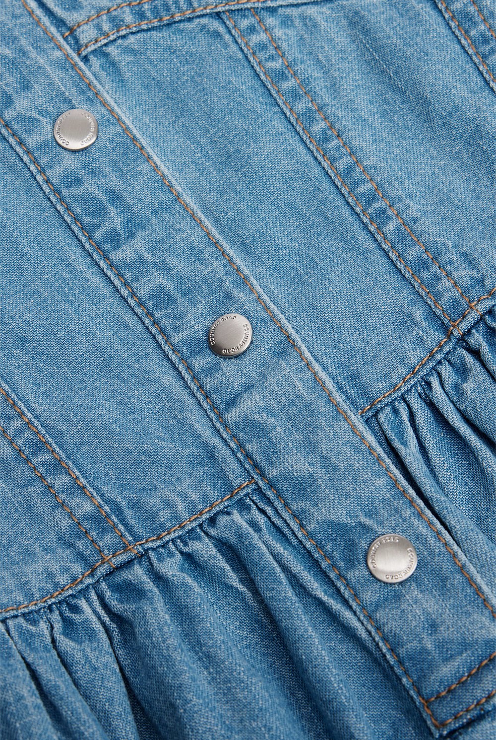 country road denim pinafore dress Country Road Denim Button Pinafore