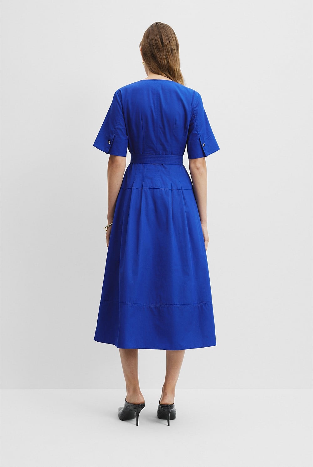 blue country dress Western Belle V-Neck Denim Dress | Country Fashion