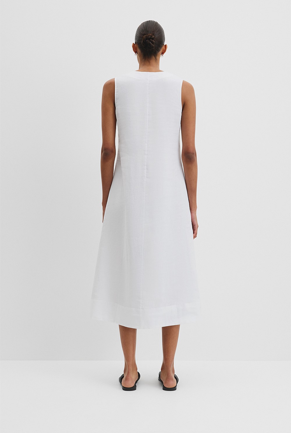 country road white linen dress Sleeveless Country Road White Linen Dress Country Road White Linen Midi AirRobe
