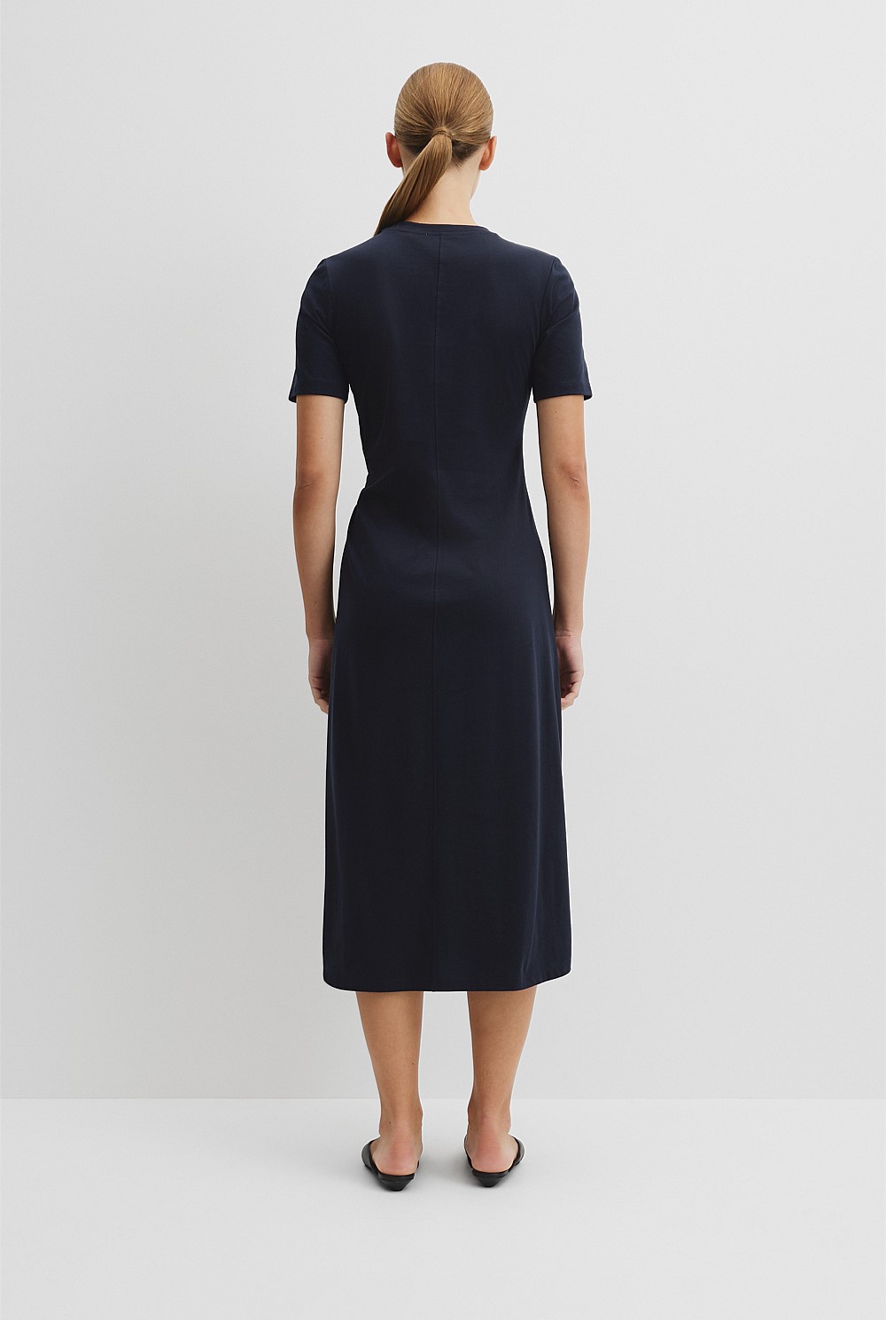 Australian Cotton Twist Jersey Dress Australian Cotton Twist Jersey Dress