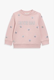 Country road heritage sweater dusty online pink