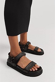 Black Gigi Sandal Sandals Thongs Country Road