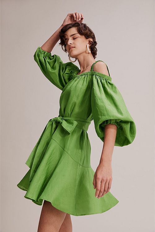 Country road 2025 green dress