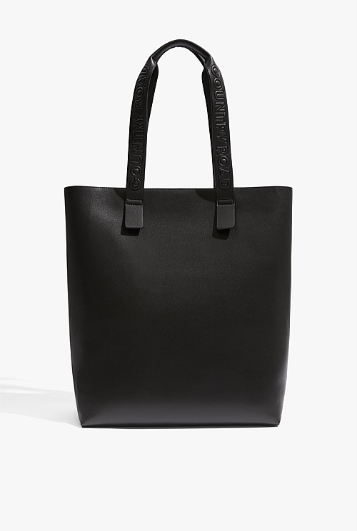 Black work tote on sale bag