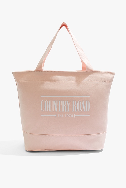 Pink Salt Australian Cotton Printed Heritage Shopper Bags