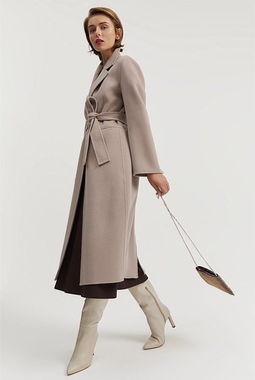 Clay Single-breasted Soft Coat - Jackets u0026 Coats | Country Road