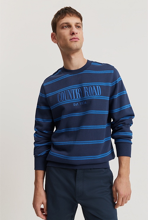 Country road best sale stripe heritage sweat