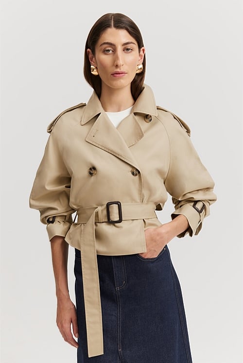 Country road trench outlet coat