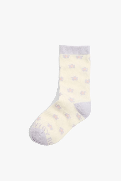 SOCKS - FLOWER POWER - AUSTRALIAN COTTON