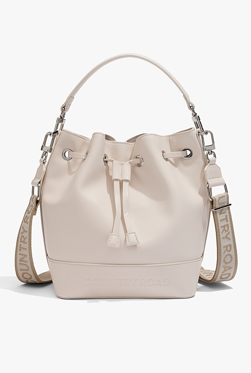 Oyster Soft Bucket Bag Bags Country Road