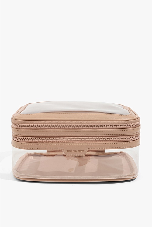 Nougat Travel Makeup Case Bags Country Road