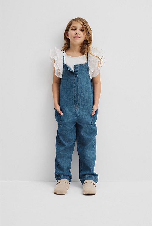 Country road denim jumpsuit on sale